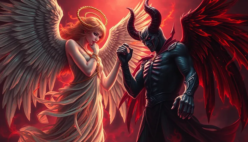 angel and devil images