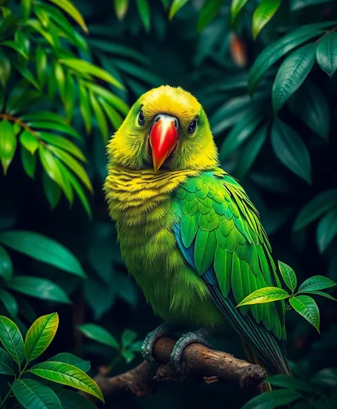 parrot green