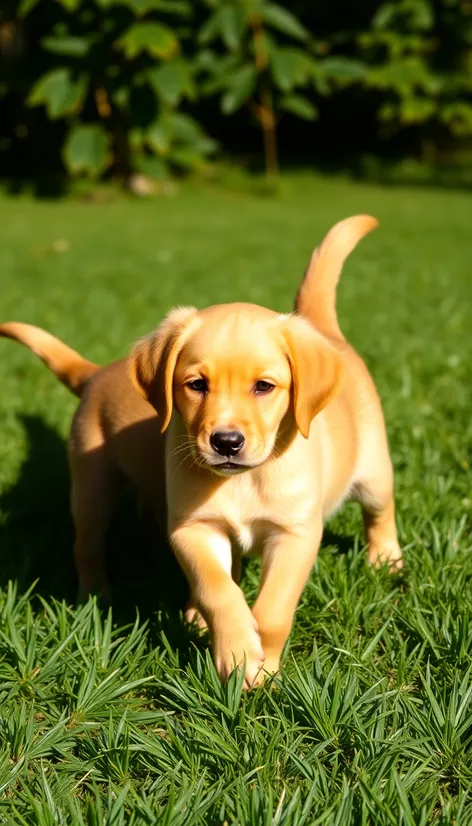 fox red labrador puppies