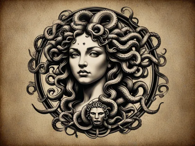 small medusa tattoo