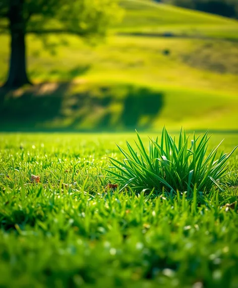 grass in a landscapers