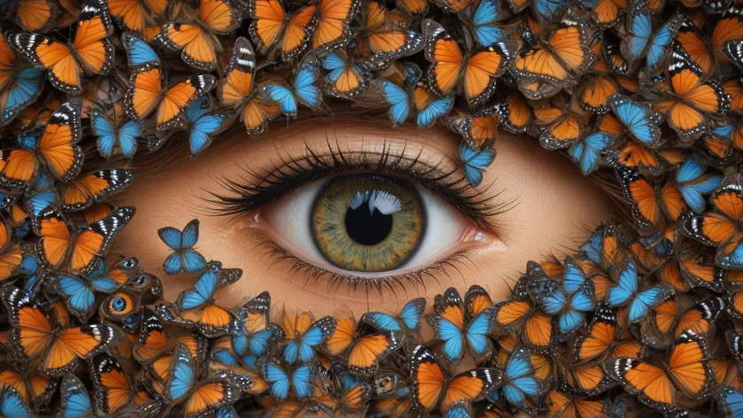 butterfly eyes