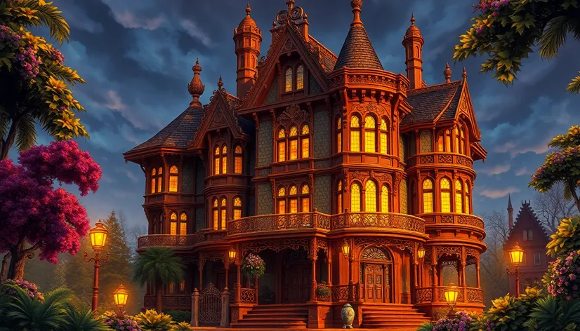 cazador mansion art