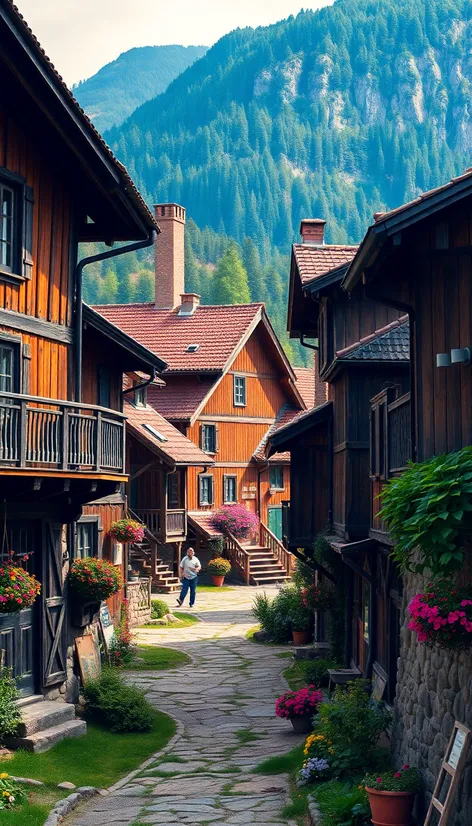 rustic houses