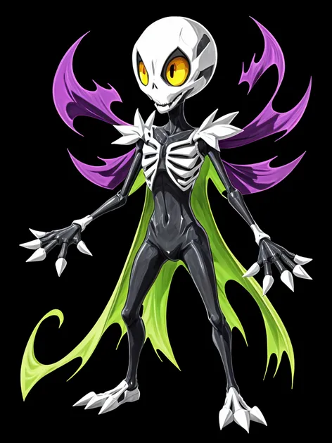 Type: Poison/Ghost Design: Spectoxis