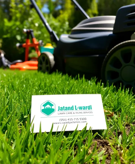 lawn service business cards