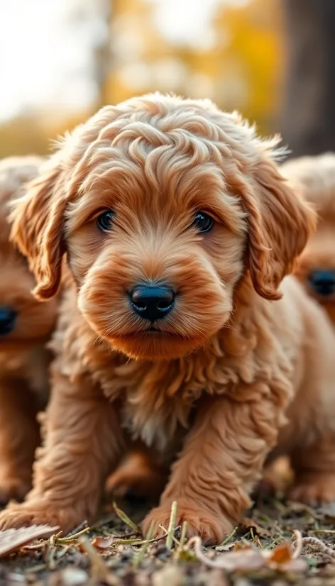 golden goldendoodle puppies