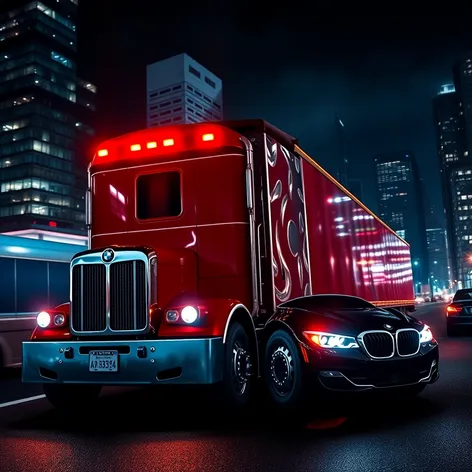 bmw tractor trailer