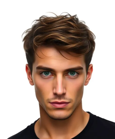 short brown hair male