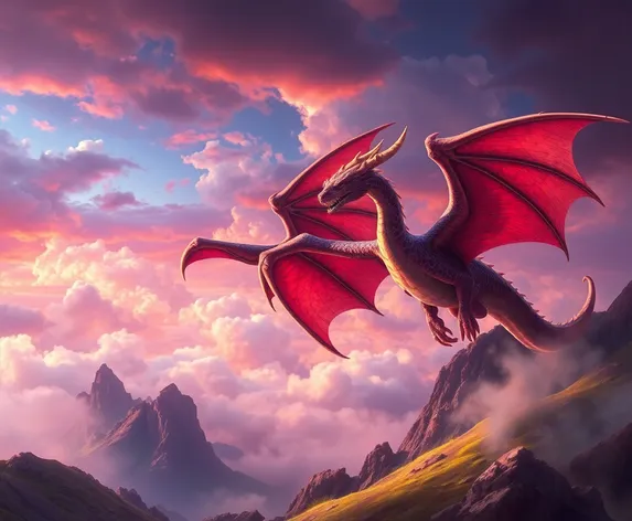 pictures of dragons flying