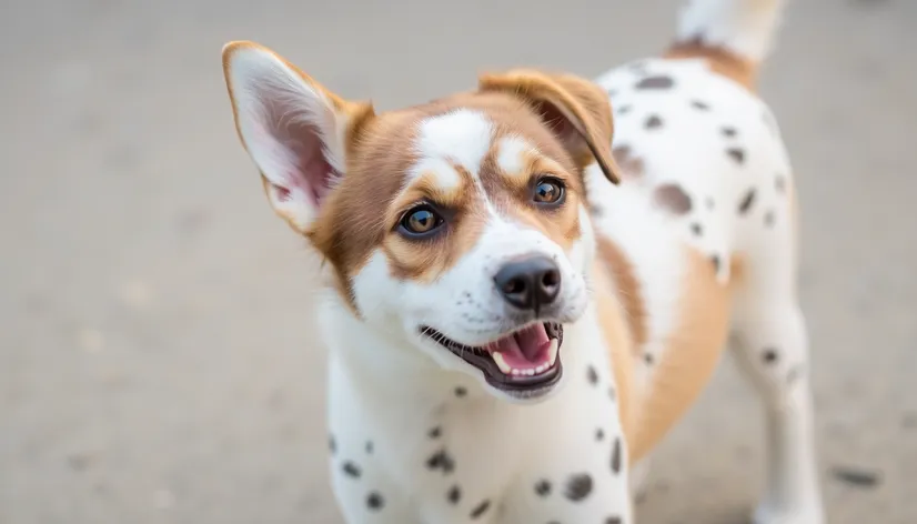 dalmatian and husky mix