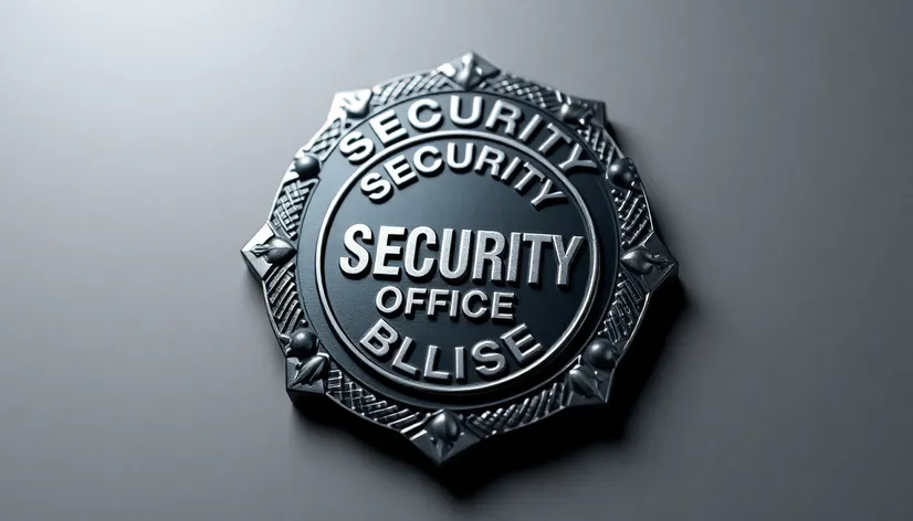 security officer badge