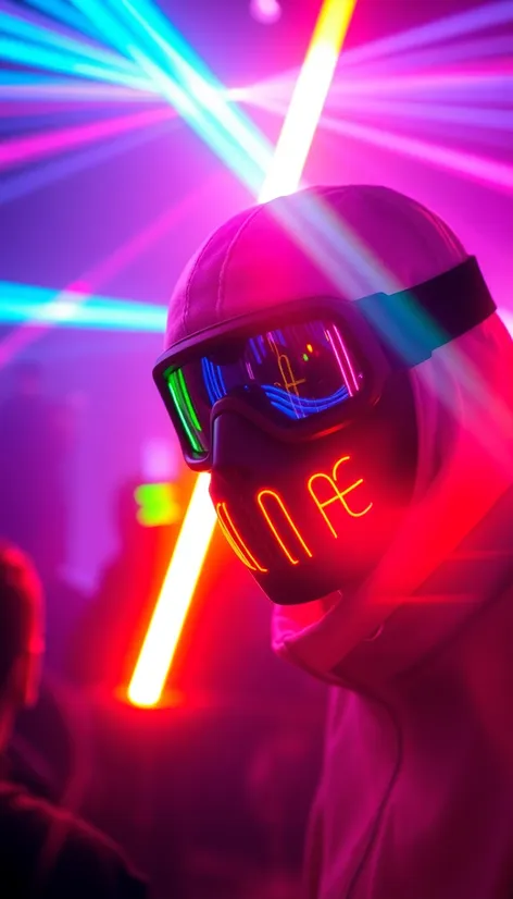 rave ski mask