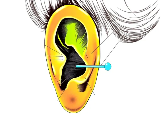 ear piercing diagram