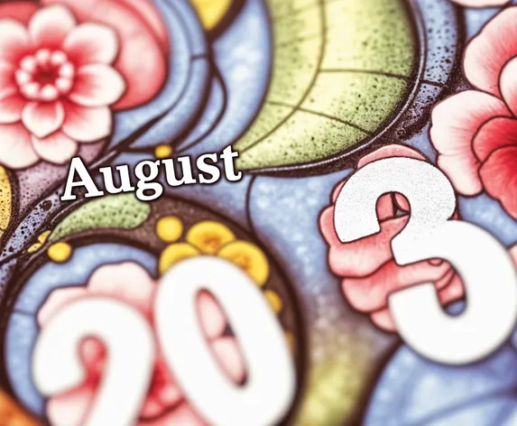 august calendar 2023