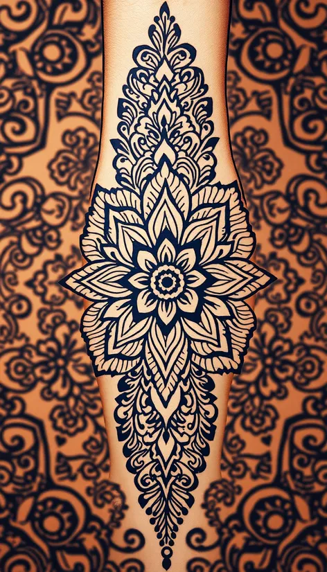 henna flower designs