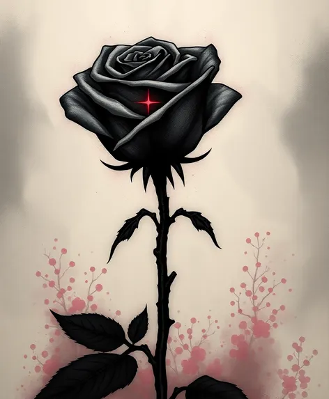 tattoo rose thorns