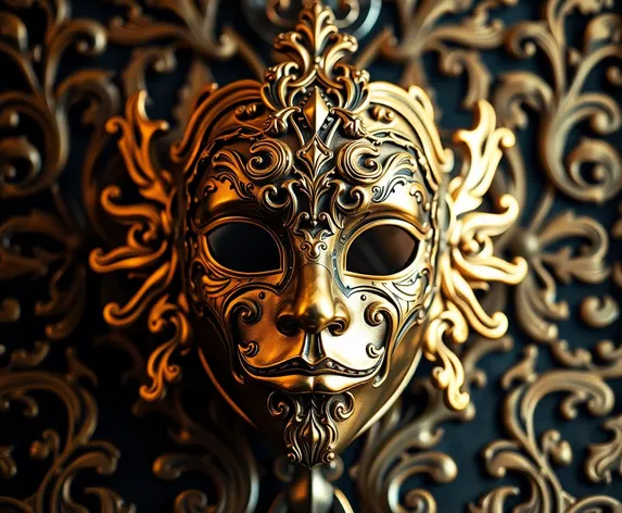 noble gold mask