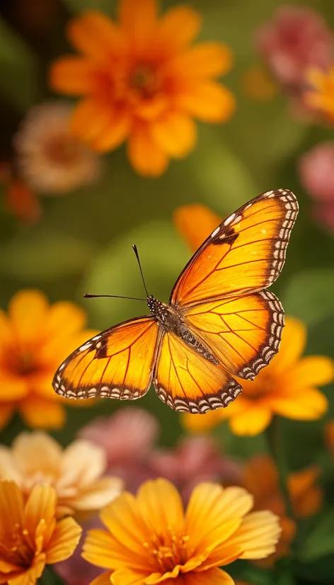 orange butterfly