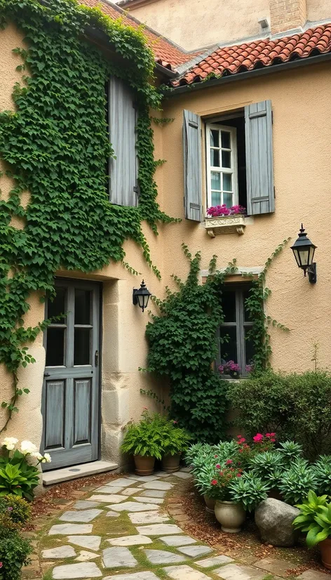 french cottage exterior