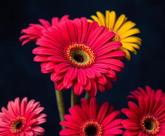 gerberas ilustracion