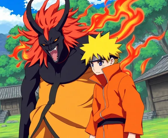 kurama and naruto