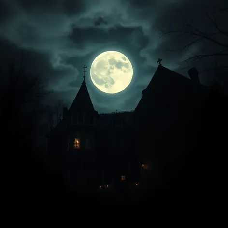 full moon creepy