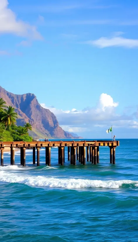 hanalei pier kauai