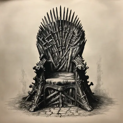 throne drawing