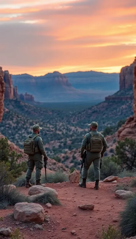 soldiers pass sedona