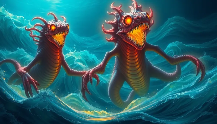 humanoid sea monsters