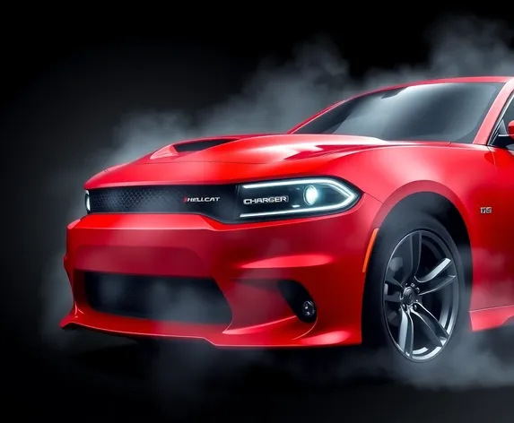 dodge charger hellcat drawing