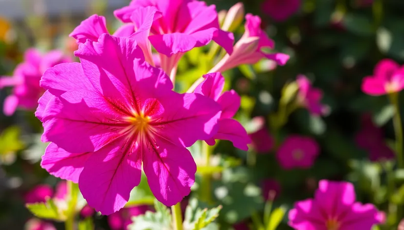 purple geranium