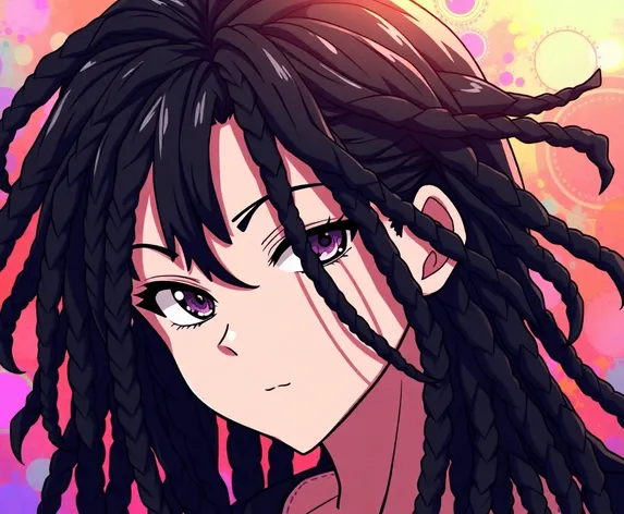 black anime dreads