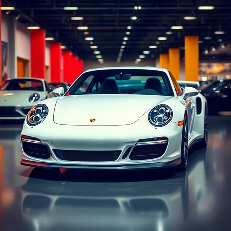 white porsche 911 wallpaper