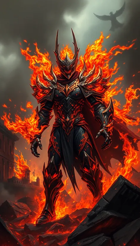 frenzied flame armor