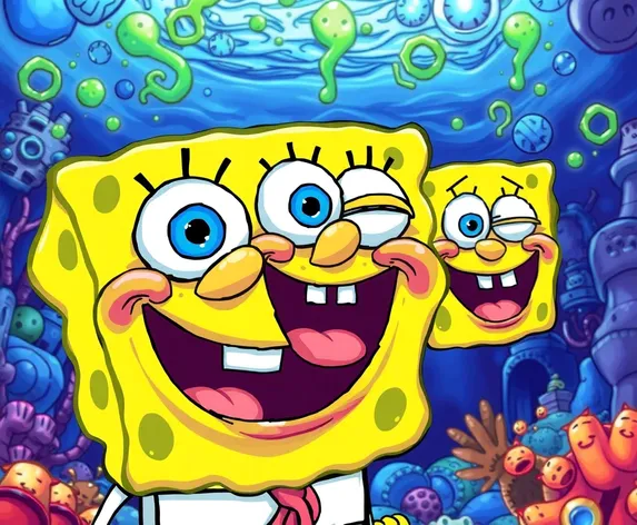 weird spongebob faces