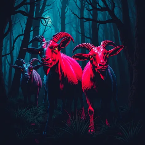 scary goats