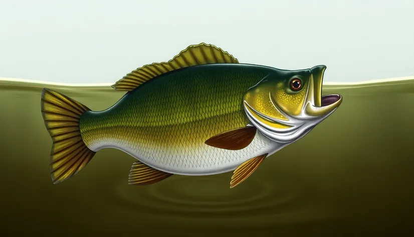 bass fish clipart