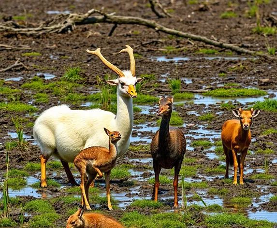 wetland animals