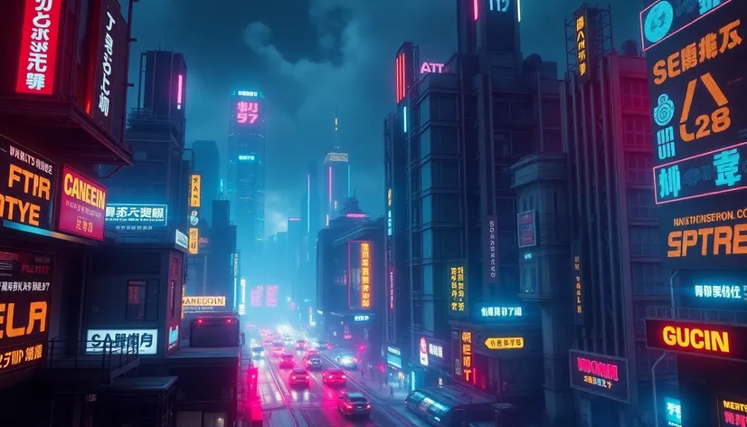 cyberpunk esthetic