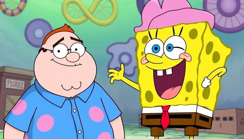 peter griffin spongebob