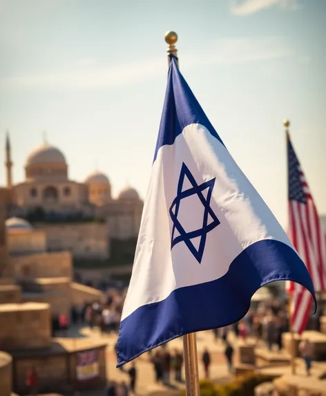 israel us flag