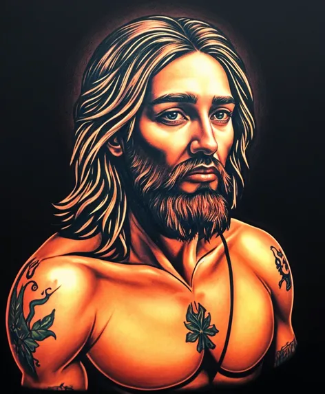 jesus tattoo