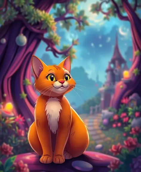 orange cat disney