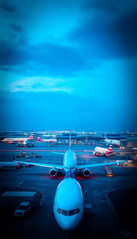 airlines with blue logo