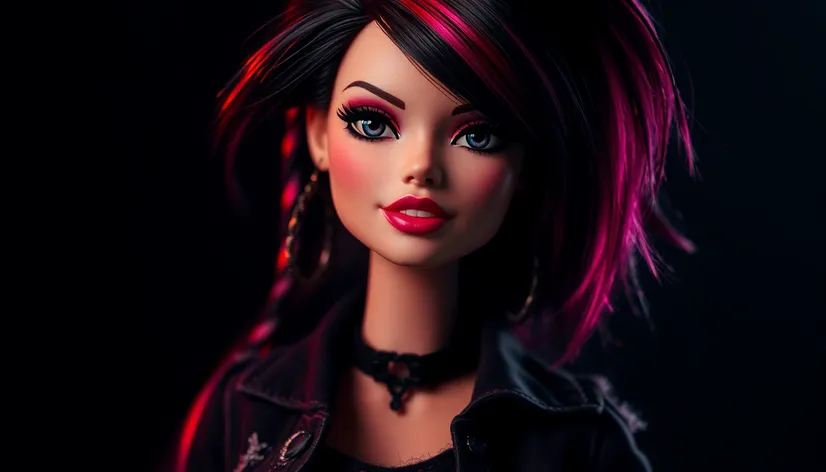 emo barbie doll