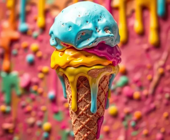 3d icecream cone