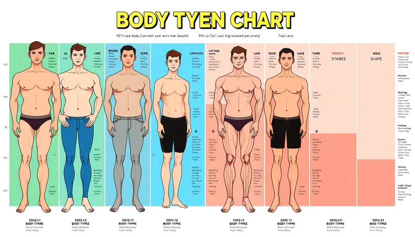 body types men chart