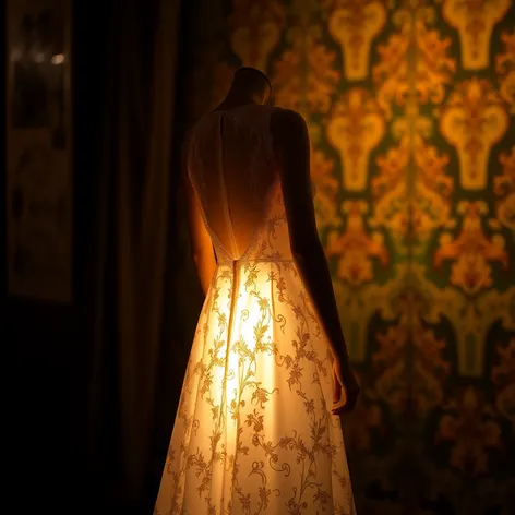 backlit dress